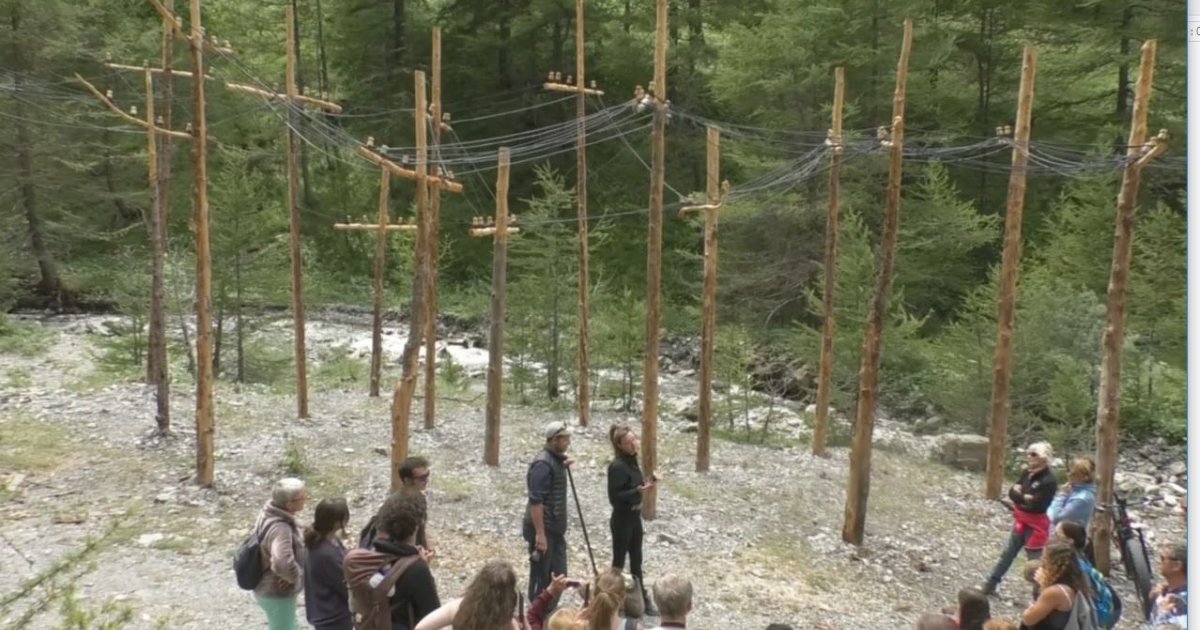 HautesAlpes inauguration des 7 nouvelles œuvres du Parcours des Fées